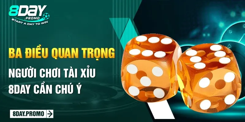 Tài Xỉu 8day: Trải Nghiệm Bí Quyết Làm Giàu Đỉnh Nhất 2024 4 Ba Điều Quan Trọng Người Chơi Tài Xỉu 8day Cần Chú Ý