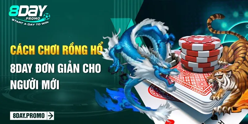 Rồng Hổ 8DAY - Tham gia đặt cược Rồng Hổ thu về tiền tỷ 2 Cách chơi Rồng Hổ 8DAY đơn giản cho người mới